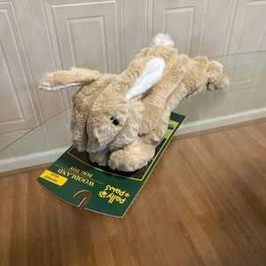 Pally Paws -  Woodland Very Solf Bunny - Squeaky Dog Toy 15”